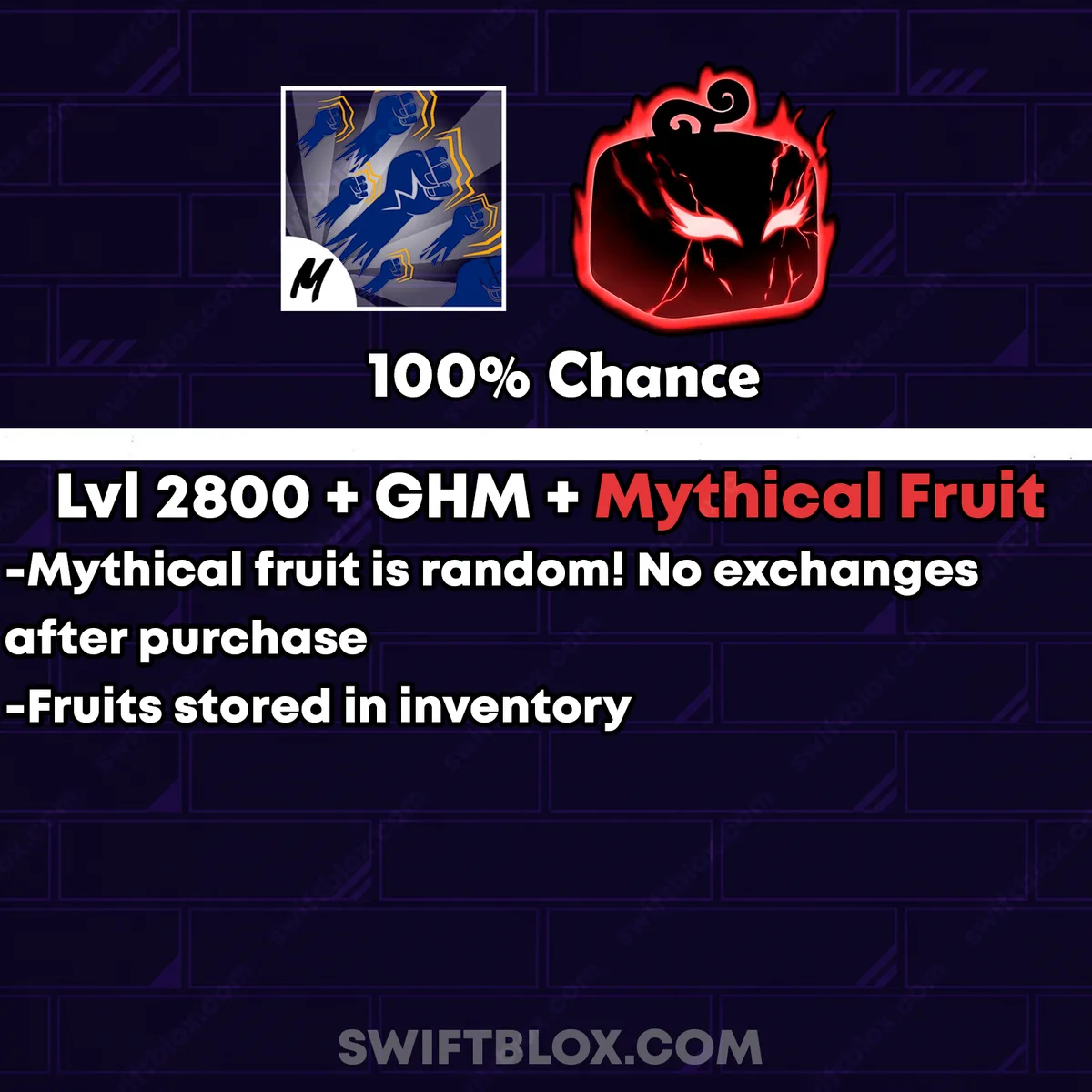 Max + God + Mythic Fruit Boosted Account