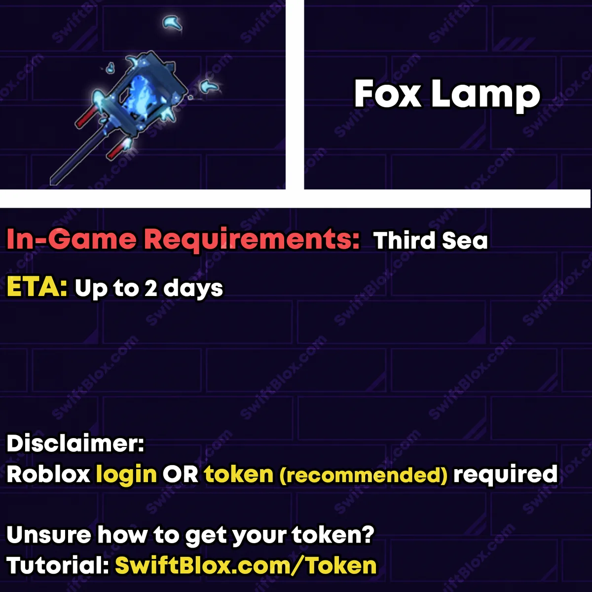 Fox Lamp
