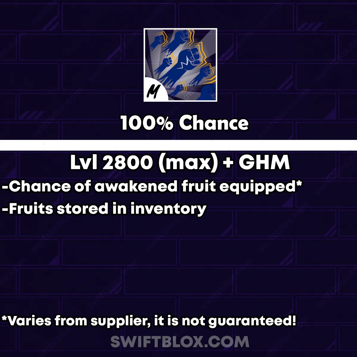 Max + God Boosted Account